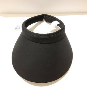 NWT Lady Hagen Women's OSFA LH Core Visor Black Golf Hat